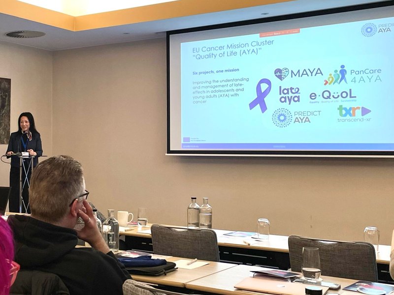 LATE-AYA's partner, Youth Cancer Europe, is now in Brussels 🇪🇺 for the fifth workshop of the EU Cancer Mission dialogue with Adolescents and Young Adults (AYA) patients.Dialogue with Adolescents and Young Adults (AYA) patients
